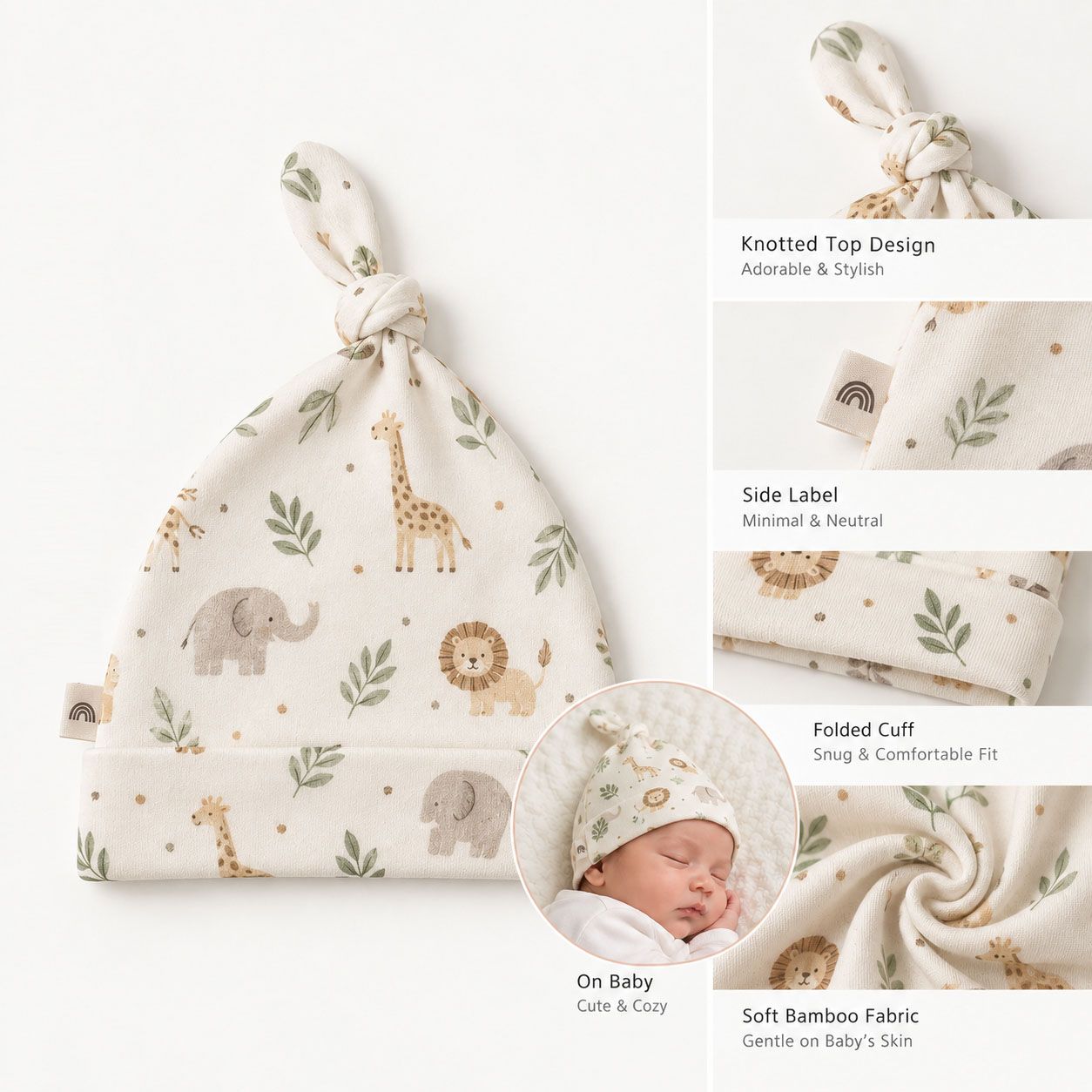RX-07-09 Knotted Baby Hat