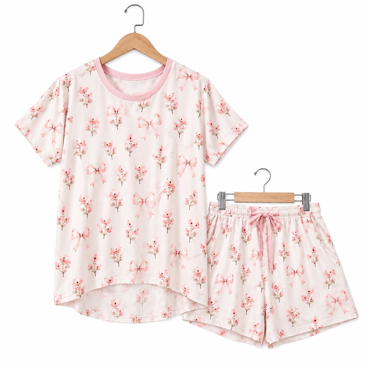 RX-04-03 Women's T-Shirt & Shorts Pajama Set