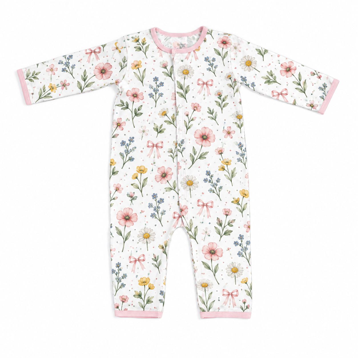 RX-01-04 Magnetic Closure Romper