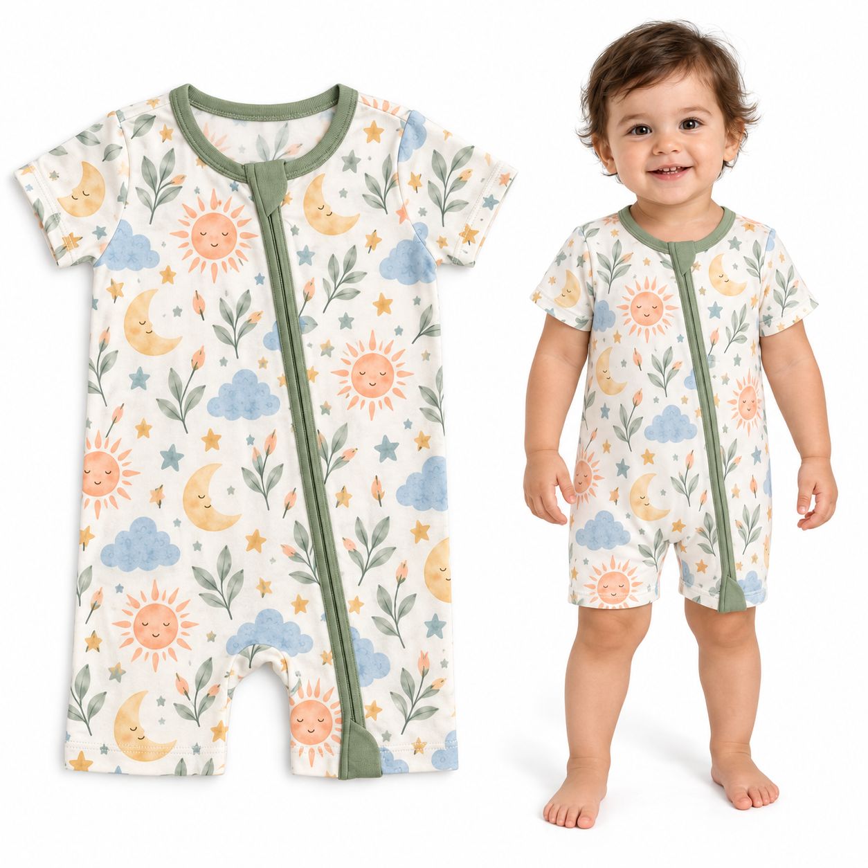 RX-01-18 Short Sleeve Zip Shortie