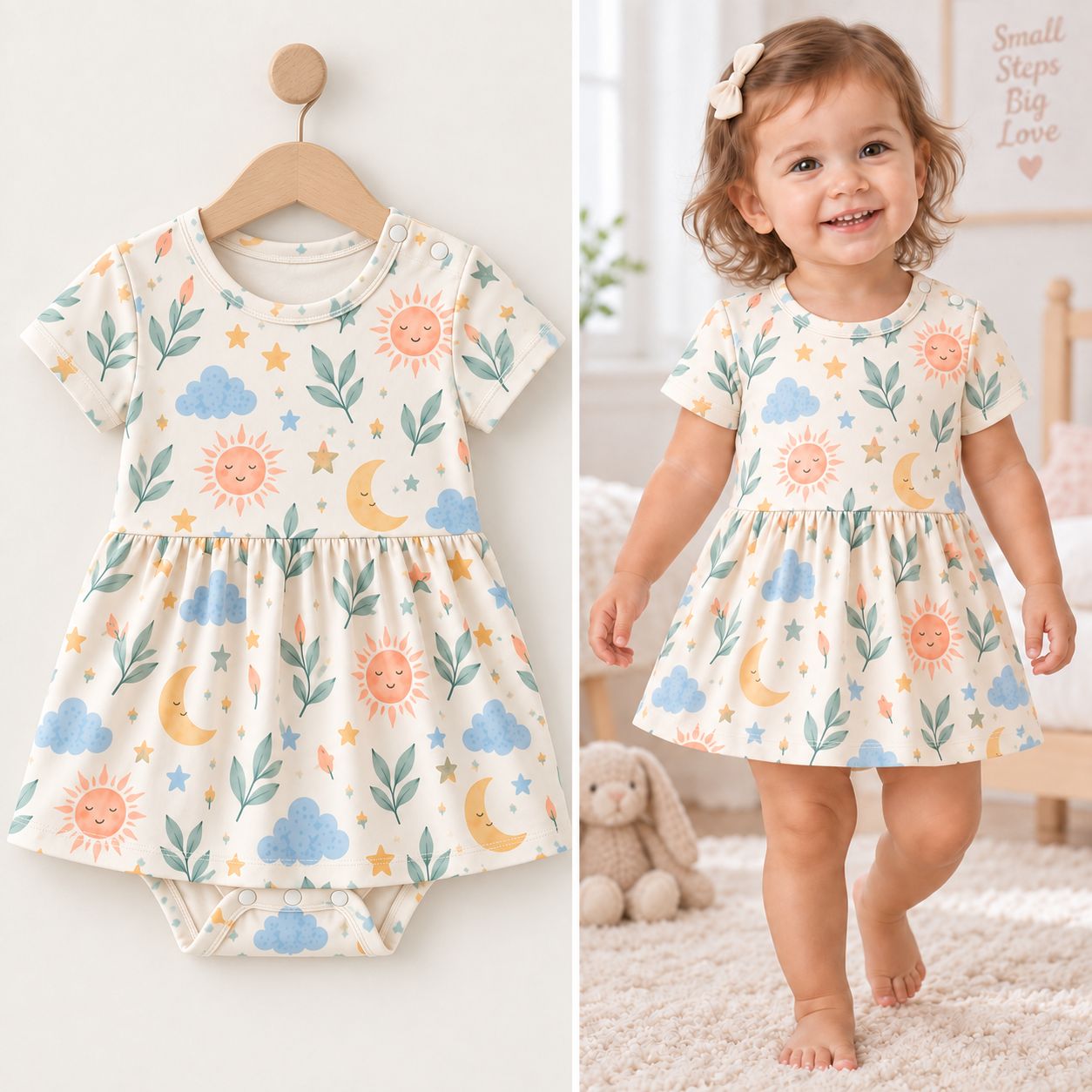 RX-01-35 Short Sleeve Bodysuit Dress