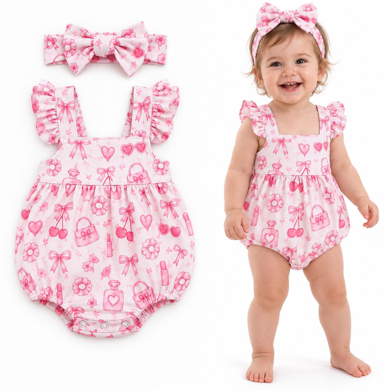 RX-01-37 Ruffle Bubble Romper