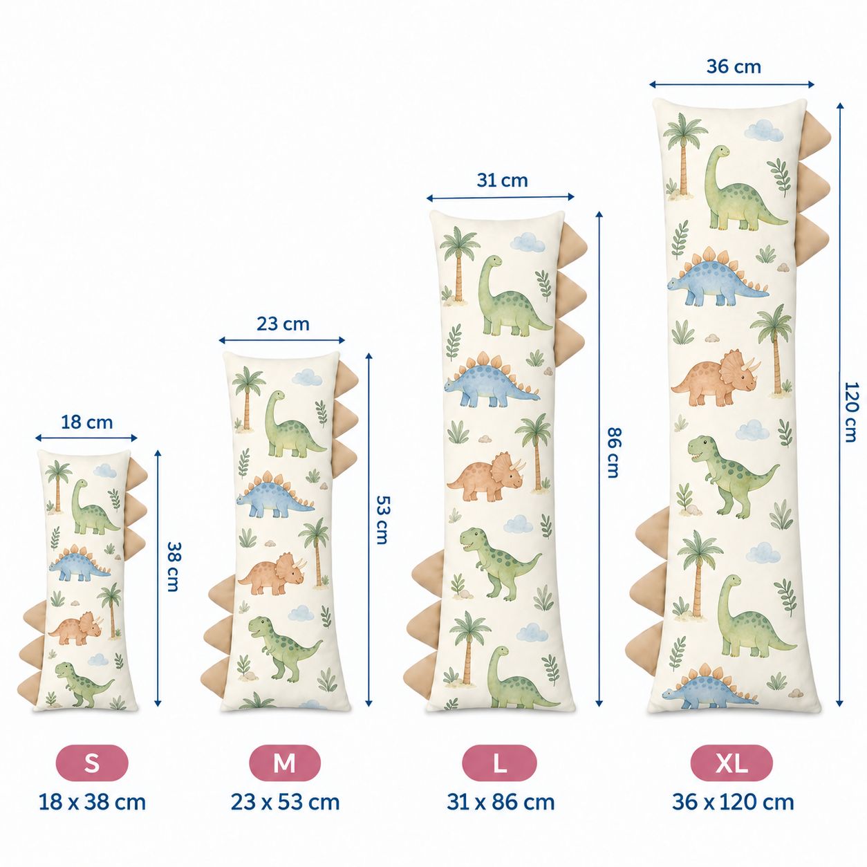 RX-06-15 Bolster Pillowcase with Rounded Trim