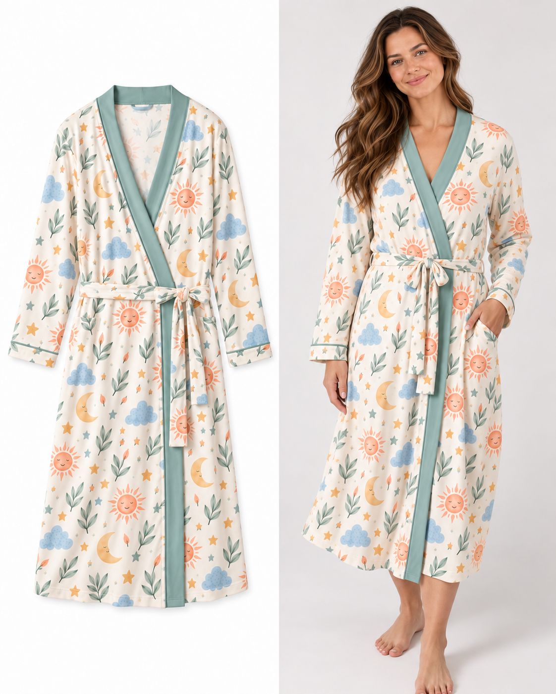RX-03-07 Women's Wrap Robe
