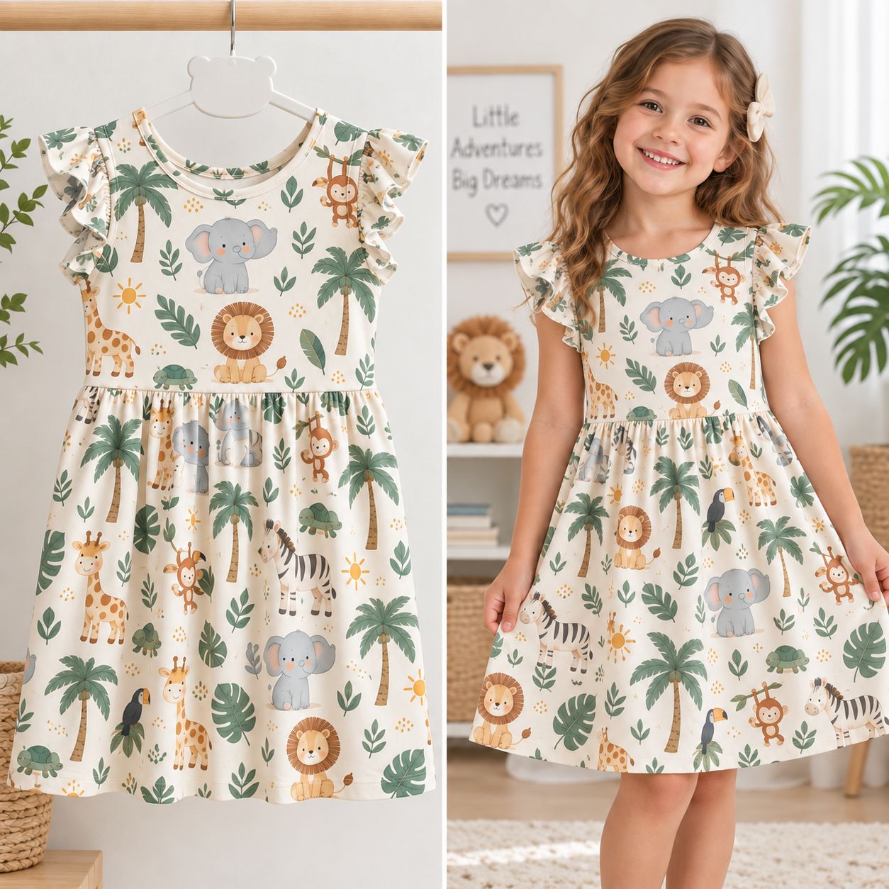 RX-05-03 Flutter Sleeve Dress