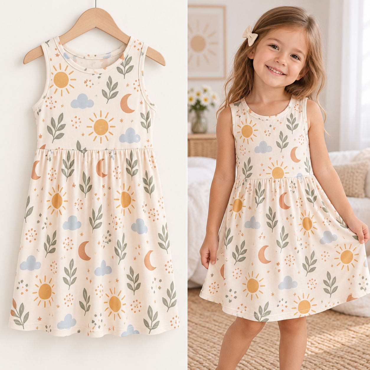 RX-05-07 Sleeveless Crewneck Dress