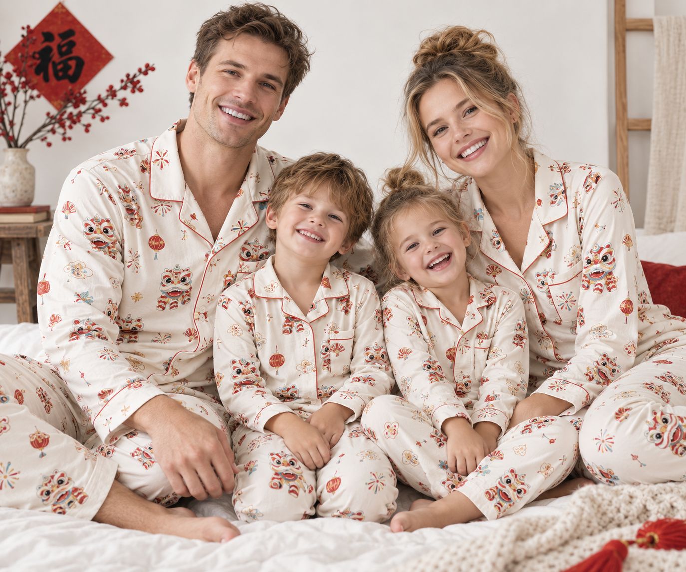 RX-10-01 2027 Lunar New Year Family Pajamas